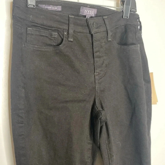 NYDJ Black Slim Lift Tuck Jeans - Picture 2 of 10
